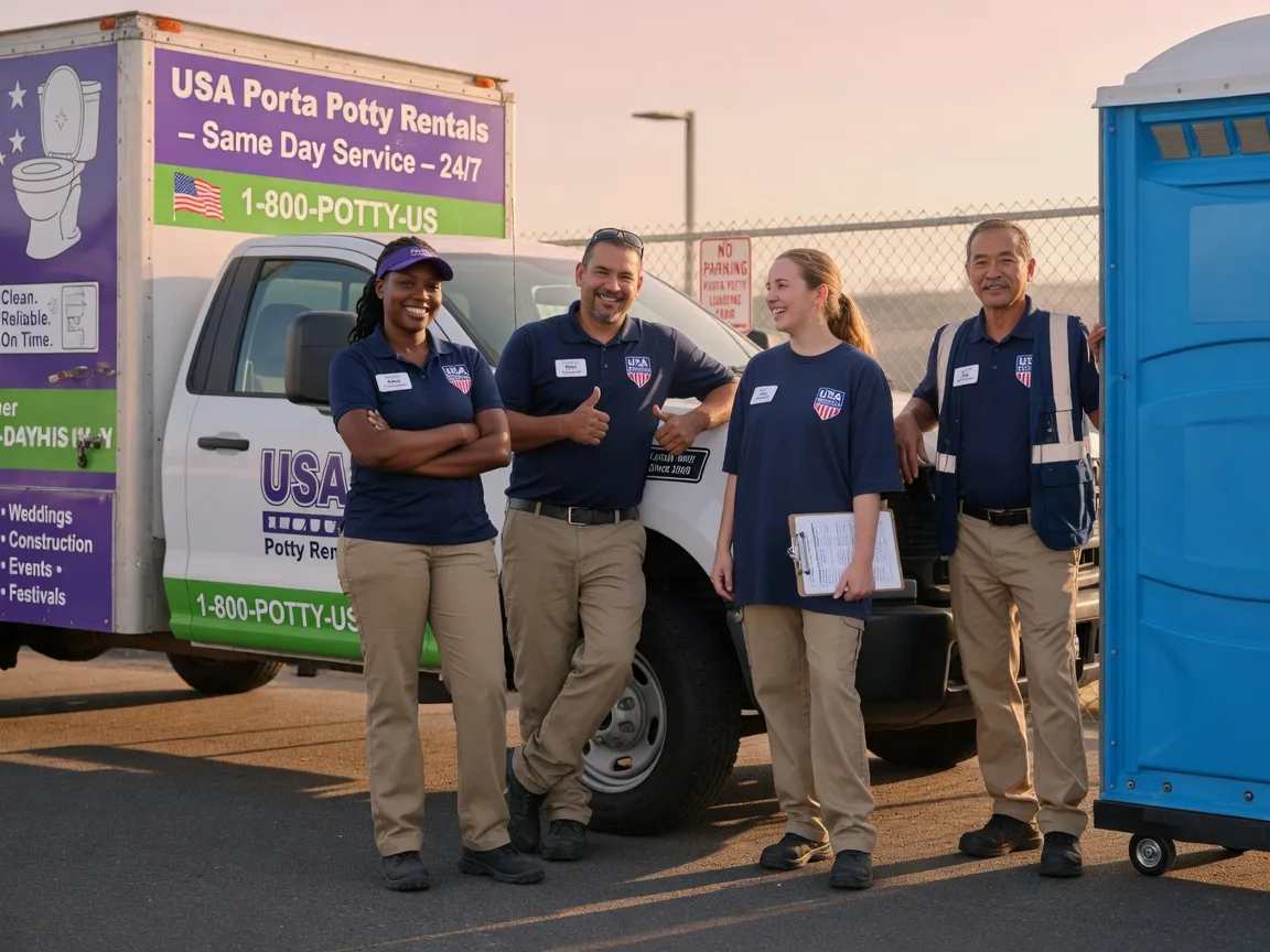 Porta Potty Rental company in Gardena, CA